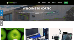 Desktop Screenshot of hortec.co.za